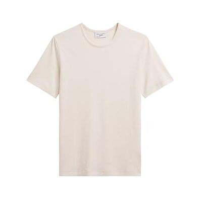 5000006562 Marc OPolo Denim męski T-shirt z bawełny organicznej w paski, Light Beige Multi 01, L 5000006562 Marc OPolo Denim męski T-shirt z bawełny organicznej w paski, Light Beige Multi 01, L