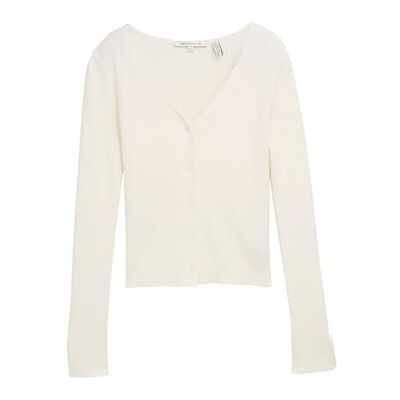 1045616 TOM TAILOR Denim Damski kardigan z dzianiny, 10332 – Off White, M 1045616 TOM TAILOR Denim Damski kardigan z dzianiny, 10332 – Off White, M
