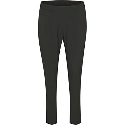 10580007 KAFFE CURVE Spodnie Suiting KCjia damskie duże rozmiary spodnie do garnituru, Black Deep, 46 10580007 KAFFE CURVE Spodnie Suiting KCjia damskie duże rozmiary spodnie do garnituru, Black Deep, 46