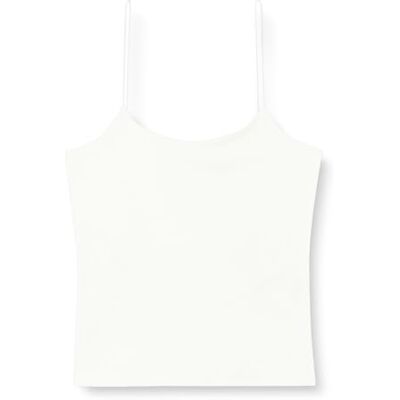 10306890 VERO MODA Vmcam Jrs Noos-Krótki Biustonosz tank top z szelkami, Biały, XXL Damski, Biały, XXL 10306890 VERO MODA Vmcam Jrs Noos-Krótki Biustonosz tank top z szelkami, Biały, XXL Damski, Biały, XXL