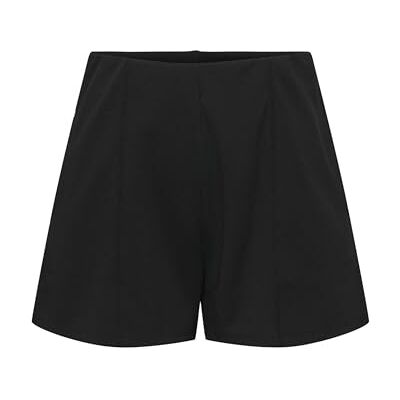 15346657-4736540 ONLY Onlsania Elastic Waist Shorts JRS, czarny, XS 15346657-4736540 ONLY Onlsania Elastic Waist Shorts JRS, czarny, XS