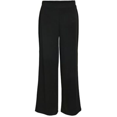 27029578 NMBOB HW Elastic Wide Pant JRS NOOS, czarny, L 27029578 NMBOB HW Elastic Wide Pant JRS NOOS, czarny, L