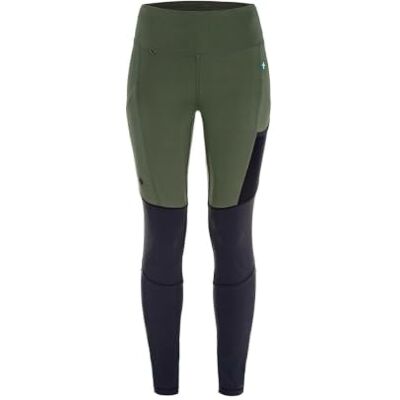 F14200197 Fjällräven Damskie legginsy Keb Agile Tights, Deep Forest-Black, XS, Deep Forest-Black, XS F14200197 Fjällräven Damskie legginsy Keb Agile Tights, Deep Forest-Black, XS, Deep Forest-Black, XS