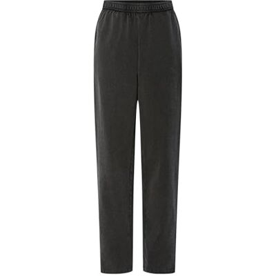 17161802-4880589 PIECES Pcchilli Hw Washed Straight Pant Noos Bc, czarny, M 17161802-4880589 PIECES Pcchilli Hw Washed Straight Pant Noos Bc, czarny, M