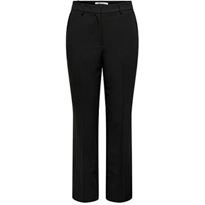 15251612 ONLY Damskie spodenki Onlcecili-Elly X-hw Straight Pant TLR, Czarny, 38W x 32L 15251612 ONLY Damskie spodenki Onlcecili-Elly X-hw Straight Pant TLR, Czarny, 38W x 32L