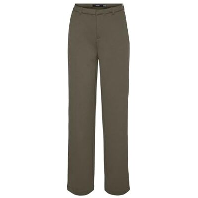 10255128-3859612 Vero Moda Vmzamira Mw Straight Pant Ga Noos, Kalamata, (M) W / 32L 10255128-3859612 Vero Moda Vmzamira Mw Straight Pant Ga Noos, Kalamata, (M) W / 32L
