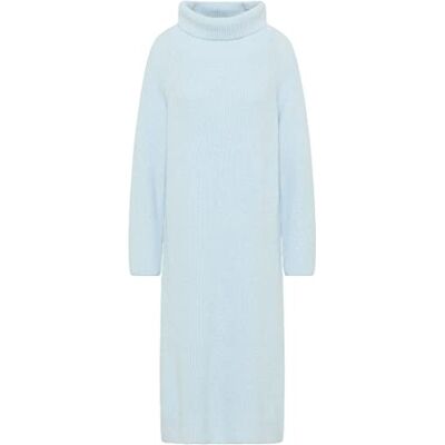 15625011-IP01 IPARO Damska dzianinowa sukienka z długim rękawem midi , błękitna, XL/XXL, Sukienka z długim rękawem midi, XL-XXL 15625011-IP01 IPARO Damska dzianinowa sukienka z długim rękawem midi , błękitna, XL/XXL, Sukienka z długim rękawem midi, XL-XXL