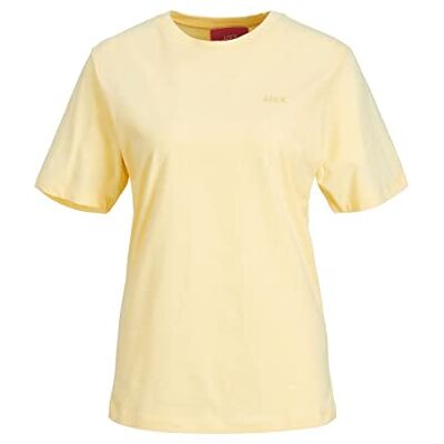 12206974 JACK & JONES Damska koszulka Jjxx Jxanna Ss Reg Every Small Logo Tee Noos, Sunlight/Print:Hemp Jjxx Logo, M 12206974 JACK & JONES Damska koszulka Jjxx Jxanna Ss Reg Every Small Logo Tee Noos, Sunlight/Print:Hemp Jjxx Logo, M