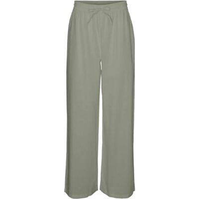 10305091-4541708 VERO MODA Vmlinn Linen Pants WVN Noos spodnie damskie, Seagrass, S 10305091-4541708 VERO MODA Vmlinn Linen Pants WVN Noos spodnie damskie, Seagrass, S