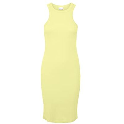 27020872 Noisy may Sukienka damska Maya, Pale Lime Yellow, XL 27020872 Noisy may Sukienka damska Maya, Pale Lime Yellow, XL