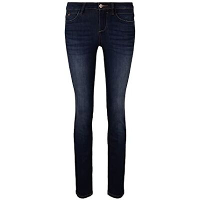 62552290970-1053 Tom Tailor Damskie Alexa Slim Spodnie Jeansowe, 10282 Dark Stone Wash Denim (New), 32W / 32L 62552290970-1053 Tom Tailor Damskie Alexa Slim Spodnie Jeansowe, 10282 Dark Stone Wash Denim (New), 32W / 32L