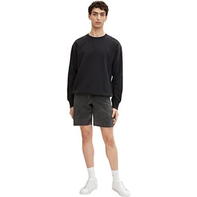 1031402 TOM TAILOR Denim Damski Szorty jeansowe w stylu vintage , 10248 Used Light Stone Black Denim, XXL 1031402 TOM TAILOR Denim Damski Szorty jeansowe w stylu vintage , 10248 Used Light Stone Black Denim, XXL