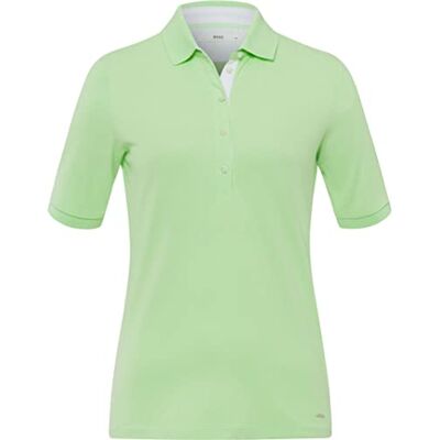 32-3308_90677700 BRAX Damska koszulka polo w stylu Cleo Pique Polo SOLID z bawełny koszulka polo, Kraina Lodu Apple, 36, Frozen Apple, 36 32-3308_90677700 BRAX Damska koszulka polo w stylu Cleo Pique Polo SOLID z bawełny koszulka polo, Kraina Lodu Apple, 36, Frozen Apple, 36