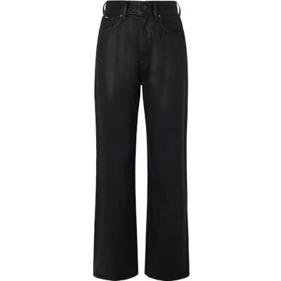PL204602 Pepe Jeans Damskie proste dżinsy Uhw powlekane, Niebieski (denim), 34W / 32L PL204602 Pepe Jeans Damskie proste dżinsy Uhw powlekane, Niebieski (denim), 34W / 32L