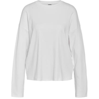 27034818-4793255 NOISY MAY Nmmocca L/S Regular Fit Top JRS FWD Noos, Bright White, L 27034818-4793255 NOISY MAY Nmmocca L/S Regular Fit Top JRS FWD Noos, Bright White, L