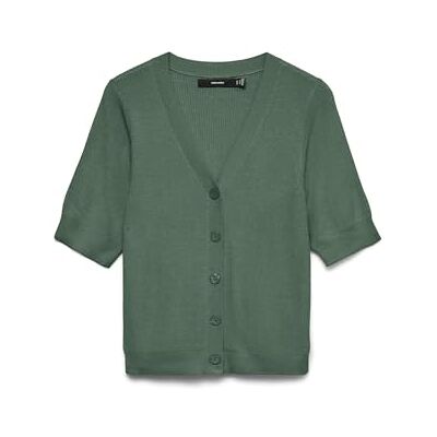 10340566-4913301 VERO MODA Damski kardigan Vmnewlex 2/4 z dekoltem w serek, Noos, wieniec laurowy, S, Wieniec laurowy, S 10340566-4913301 VERO MODA Damski kardigan Vmnewlex 2/4 z dekoltem w serek, Noos, wieniec laurowy, S, Wieniec laurowy, S