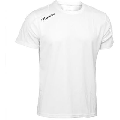 Blanco Asioka Uniseks Asioka 75/09 Koszulka Sportowa, Biały, XL Blanco Asioka Uniseks Asioka 75/09 Koszulka Sportowa, Biały, XL