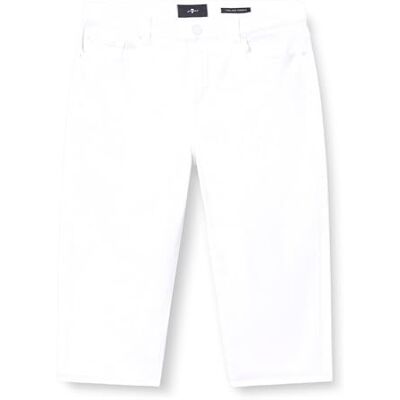7UK00C13-1BX 7 For All Mankind Capri Salt Pants damskie spodnie, biały, 30W 7UK00C13-1BX 7 For All Mankind Capri Salt Pants damskie spodnie, biały, 30W