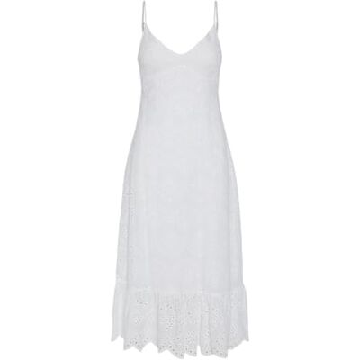 17156565-4703759 Pieces Pcvilde Strap Dress Noos, Bright White, M 17156565-4703759 Pieces Pcvilde Strap Dress Noos, Bright White, M