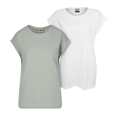 TB771A-14068-0060 Urban Classics T-shirt damski, Mroźna mięta + biały, XXL TB771A-14068-0060 Urban Classics T-shirt damski, Mroźna mięta + biały, XXL