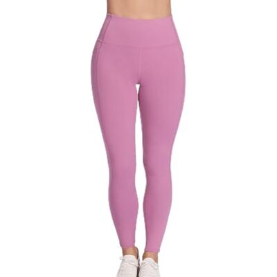 W03LG30B ROS Skechers Damskie legginsy Gowalk FL HW Różowe, różowy, L W03LG30B ROS Skechers Damskie legginsy Gowalk FL HW Różowe, różowy, L
