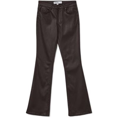 10314594-4888358 VERO MODA Vmflash Mr Flared Coated Pants Noos, ciasto czekoladowe, M / 32L kobiety, Ciasto czekoladowe, 30/M/L 10314594-4888358 VERO MODA Vmflash Mr Flared Coated Pants Noos, ciasto czekoladowe, M / 32L kobiety, Ciasto czekoladowe, 30/M/L