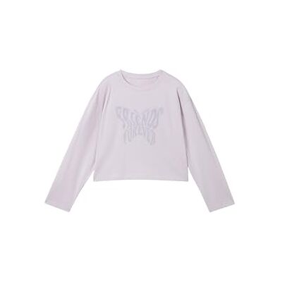 1042758 TOM TAILOR Dziewczęca dziecięca koszulka z długim rękawem z nadrukiem, 36457 Cool Lilac, 164 1042758 TOM TAILOR Dziewczęca dziecięca koszulka z długim rękawem z nadrukiem, 36457 Cool Lilac, 164