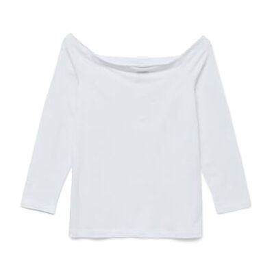 10334602-4831794 VERO MODA Vmpanda 7/8 Off-Shoulder Top JRS Ga Noos, Bright White, S 10334602-4831794 VERO MODA Vmpanda 7/8 Off-Shoulder Top JRS Ga Noos, Bright White, S
