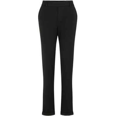 10228048 Vero Moda Vmmaya Mr Loose Solid Spodnie Damskie Małe Spodnie, czarny, XL/waska 10228048 Vero Moda Vmmaya Mr Loose Solid Spodnie Damskie Małe Spodnie, czarny, XL/waska
