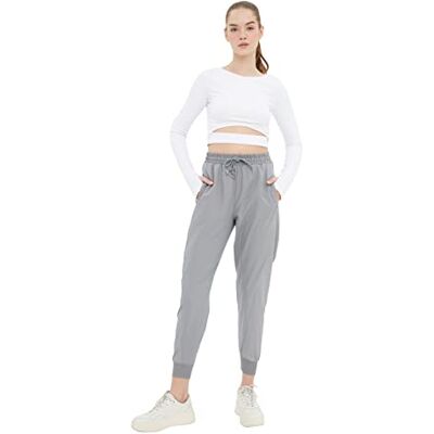TWOSS20EA0065 Trendyol damskie spodnie dresowe szare tkaniny spadochronowe szczegółowe luźne jogger sportowy dzianinowy dresy, Szary, M TWOSS20EA0065 Trendyol damskie spodnie dresowe szare tkaniny spadochronowe szczegółowe luźne jogger sportowy dzianinowy dresy, Szary, M