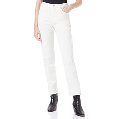 4ZN5LE00O Sisley Spodnie damskie, Kremowy biały denim 10R, 27 4ZN5LE00O Sisley Spodnie damskie, Kremowy biały denim 10R, 27