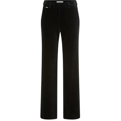 77-5438_9282520 Brax Styl damski. Maine Jersey sztruksowe spodnie z szerokimi nogawkami, 02 czarne, 26 szer. x 32 dł, 02 Czarny, 26W / 32L 77-5438_9282520 Brax Styl damski. Maine Jersey sztruksowe spodnie z szerokimi nogawkami, 02 czarne, 26 szer. x 32 dł, 02 Czarny, 26W / 32L