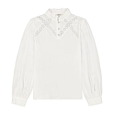 K30032 _Ladies Shirts ls, Koszula Damska, Off White Stripe, XXL K30032 _Ladies Shirts ls, Koszula Damska, Off White Stripe, XXL