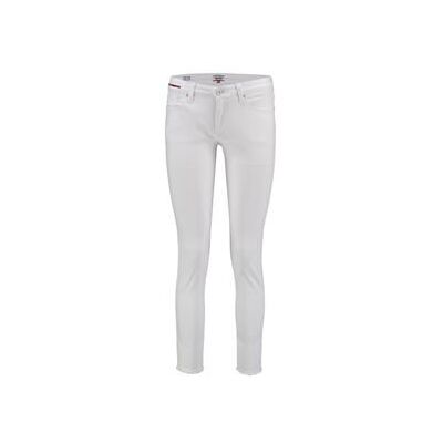 1657667866-177 Tommy Jeans Dżinsy damskie 7/8, biały, 30W / 32L 1657667866-177 Tommy Jeans Dżinsy damskie 7/8, biały, 30W / 32L