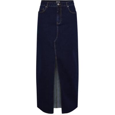 17150234-4572721 PIECES Damska spódnica dżinsowa Pcjessie Hw Ankle Denim Skirt Noos Exp, Dark Blue Denim/Szczegóły: pranie w płukaniu, M 17150234-4572721 PIECES Damska spódnica dżinsowa Pcjessie Hw Ankle Denim Skirt Noos Exp, Dark Blue Denim/Szczegóły: pranie w płukaniu, M