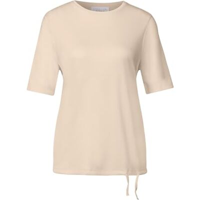 3225964 T-shirt ze ściągaczem, Mellow Vanilla, 42 3225964 T-shirt ze ściągaczem, Mellow Vanilla, 42