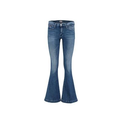 1657667678-423 Tommy Jeans Damskie dżinsy z rozkloszowanymi nogawkami, Niebieski (Slubby Stretch-eur 423), 29W / 32L 1657667678-423 Tommy Jeans Damskie dżinsy z rozkloszowanymi nogawkami, Niebieski (Slubby Stretch-eur 423), 29W / 32L