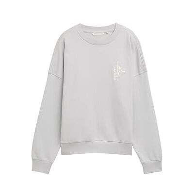 1047933 TOM TAILOR Denim Bluza damska, 32253 Basic Light Grey, XS 1047933 TOM TAILOR Denim Bluza damska, 32253 Basic Light Grey, XS