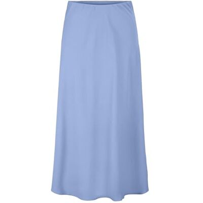 17116541 PIECES Damska spódnica Pcfranan Hw Midi Skirt Noos Bc Rock, Hydrangea, L 17116541 PIECES Damska spódnica Pcfranan Hw Midi Skirt Noos Bc Rock, Hydrangea, L