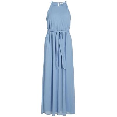 14100342-4633869 Vila Damska sukienka Vifalia Belted Long Dress-Noos/DC, Błękitny niebieski, 38 14100342-4633869 Vila Damska sukienka Vifalia Belted Long Dress-Noos/DC, Błękitny niebieski, 38