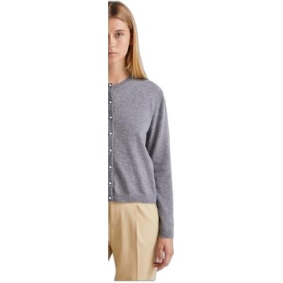 1002D501U United Colors of Benetton Damski sweter rozpinany, Szary, M 1002D501U United Colors of Benetton Damski sweter rozpinany, Szary, M
