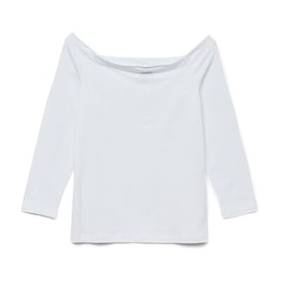10334602-4831794 VERO MODA Vmpanda 7/8 Off-Shoulder Top JRS Ga Noos, Bright White, M 10334602-4831794 VERO MODA Vmpanda 7/8 Off-Shoulder Top JRS Ga Noos, Bright White, M