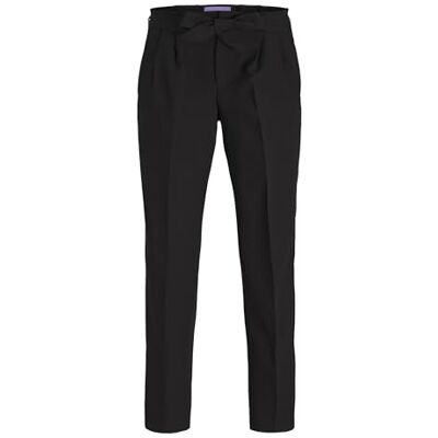 12260750 Jack&Jones Jxpetra Hw Paperbag Pant PNT, czarny, XL 12260750 Jack&Jones Jxpetra Hw Paperbag Pant PNT, czarny, XL
