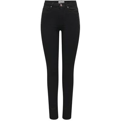 15321841 ONLROYAL HW SK Zip POC DNM PIM, Washed Black, (XS) W / 32L 15321841 ONLROYAL HW SK Zip POC DNM PIM, Washed Black, (XS) W / 32L