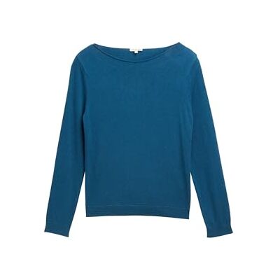 1047697 TOM TAILOR Damski Sweter Sweter, 13183-Ciemny Petrol, 3XL, 13183 Ciemna benzyna, 3XL 1047697 TOM TAILOR Damski Sweter Sweter, 13183-Ciemny Petrol, 3XL, 13183 Ciemna benzyna, 3XL