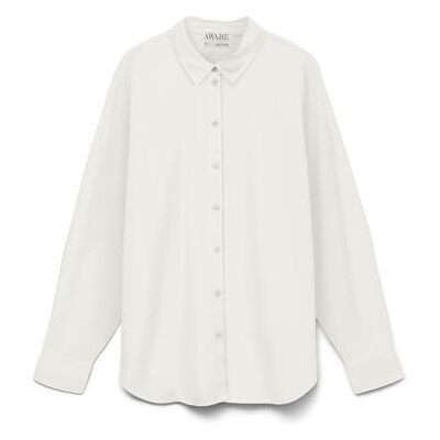 10326181-4702562 Vmparis Ls Loose Oxford Shirt VMA Noos, Snow White, XL 10326181-4702562 Vmparis Ls Loose Oxford Shirt VMA Noos, Snow White, XL