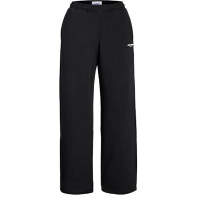 12280153-4846016 JACK & JONES Jxstudio Vesterbro Hw Pant SWT Noos, czarny, L 12280153-4846016 JACK & JONES Jxstudio Vesterbro Hw Pant SWT Noos, czarny, L
