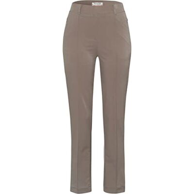 12-4008_10219720 Raphaela by Brax Damskie spodnie Tecno Lillyth Kick Light, brązowy (taupe), 38W / 30L 12-4008_10219720 Raphaela by Brax Damskie spodnie Tecno Lillyth Kick Light, brązowy (taupe), 38W / 30L