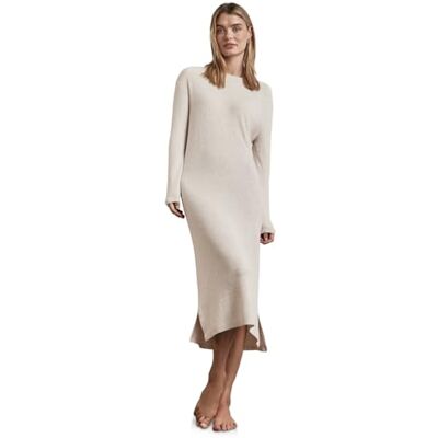 A144209 Street One Damska długa sukienka z dzianiny, Oak Beige Melange, 42 A144209 Street One Damska długa sukienka z dzianiny, Oak Beige Melange, 42