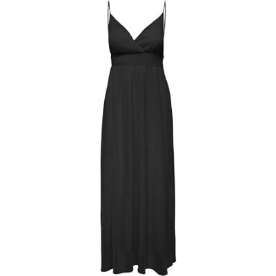 15322917-4549608 Onlasta Life Strap Vneck Ankel Dress WVN, czarny, S 15322917-4549608 Onlasta Life Strap Vneck Ankel Dress WVN, czarny, S